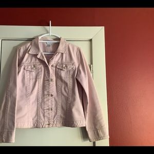 Cabi Pink Denim Jacket #253 Sz. M